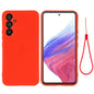 Solid Color Liquid Silicone Dropproof Full Coverage Phone Case, For Samsung Galaxy S24+ 5G, For Samsung Galaxy S24 5G, For Samsung Galaxy A54 5G