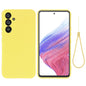 Solid Color Liquid Silicone Dropproof Full Coverage Phone Case, For Samsung Galaxy S24+ 5G, For Samsung Galaxy S24 5G, For Samsung Galaxy A54 5G