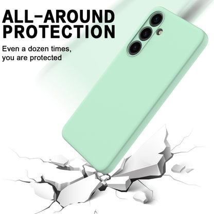 Solid Color Liquid Silicone Dropproof Full Coverage Phone Case, For Samsung Galaxy S24+ 5G, For Samsung Galaxy S24 5G, For Samsung Galaxy A54 5G