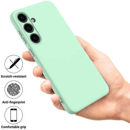 Solid Color Liquid Silicone Dropproof Full Coverage Phone Case, For Samsung Galaxy S24+ 5G, For Samsung Galaxy S24 5G, For Samsung Galaxy A54 5G