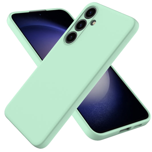 Solid Color Liquid Silicone Dropproof Full Coverage Phone Case, For Samsung Galaxy S24+ 5G, For Samsung Galaxy S24 5G, For Samsung Galaxy A54 5G