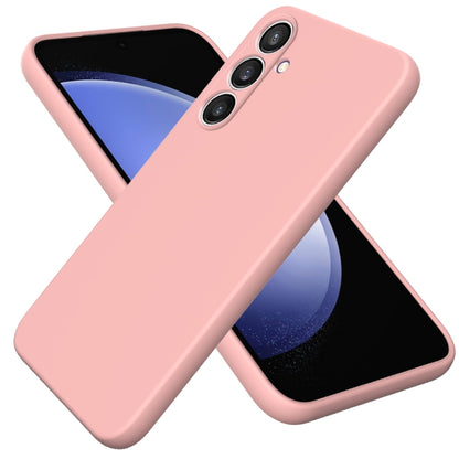 Solid Color Liquid Silicone Dropproof Full Coverage Phone Case, For Samsung Galaxy S25+ 5G, For Samsung Galaxy S25 Ultra, For Samsung Galaxy S24 FE 5G, For Samsung Galaxy S24 Ultra 5G