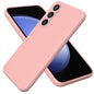 Solid Color Liquid Silicone Dropproof Full Coverage Phone Case, For Samsung Galaxy S25+ 5G, For Samsung Galaxy S25 Ultra, For Samsung Galaxy S24 FE 5G, For Samsung Galaxy S24 Ultra 5G