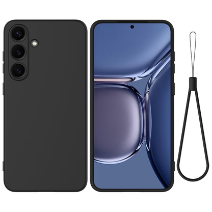 Solid Color Liquid Silicone Dropproof Full Coverage Phone Case, For Samsung Galaxy S25 FE 5G, For Samsung Galaxy S25 Edge 5G, For Samsung Galaxy S25 5G, For Samsung Galaxy S25+ 5G