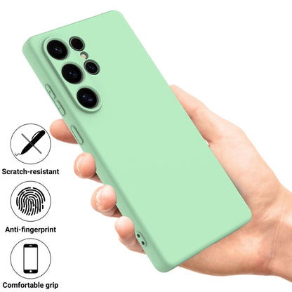 Solid Color Liquid Silicone Dropproof Full Coverage Phone Case, For Samsung Galaxy S25 Ultra, For Samsung Galaxy S24 FE 5G, For Samsung Galaxy S24 Ultra 5G, For Samsung Galaxy S24+ 5G