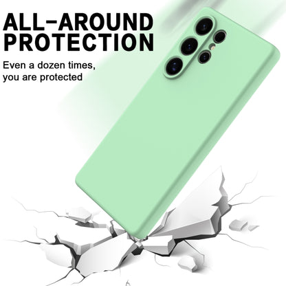 Solid Color Liquid Silicone Dropproof Full Coverage Phone Case, For Samsung Galaxy S25 Ultra, For Samsung Galaxy S24 FE 5G, For Samsung Galaxy S24 Ultra 5G, For Samsung Galaxy S24+ 5G