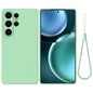 Solid Color Liquid Silicone Dropproof Full Coverage Phone Case, For Samsung Galaxy S25+ 5G, For Samsung Galaxy S25 Ultra, For Samsung Galaxy S24 FE 5G, For Samsung Galaxy S24 Ultra 5G