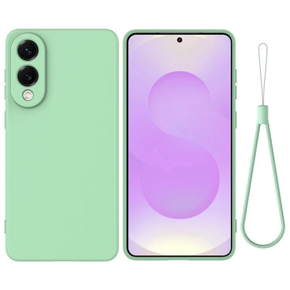 Solid Color Liquid Silicone Dropproof Full Coverage Phone Case, For Samsung Galaxy S26 5G, For Samsung Galaxy S25 FE 5G, For Samsung Galaxy S25 Edge 5G, For Samsung Galaxy S25 5G