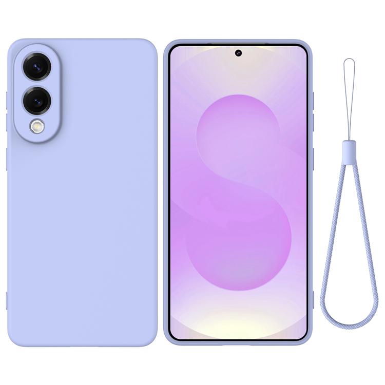 Solid Color Liquid Silicone Dropproof Full Coverage Phone Case, For Samsung Galaxy S26 5G, For Samsung Galaxy S25 FE 5G, For Samsung Galaxy S25 Edge 5G, For Samsung Galaxy S25 5G