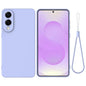 Solid Color Liquid Silicone Dropproof Full Coverage Phone Case, For Samsung Galaxy S25 FE 5G, For Samsung Galaxy S25 Edge 5G, For Samsung Galaxy S25 5G, For Samsung Galaxy S25+ 5G