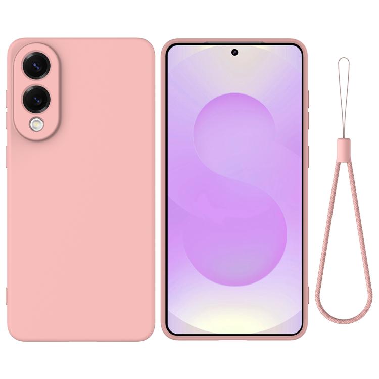 Solid Color Liquid Silicone Dropproof Full Coverage Phone Case, For Samsung Galaxy S26 5G, For Samsung Galaxy S25 FE 5G, For Samsung Galaxy S25 Edge 5G, For Samsung Galaxy S25 5G