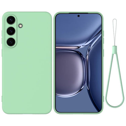 Solid Color Liquid Silicone Dropproof Full Coverage Phone Case, For Samsung Galaxy S26 5G, For Samsung Galaxy S25 FE 5G, For Samsung Galaxy S25 Edge 5G, For Samsung Galaxy S25 5G