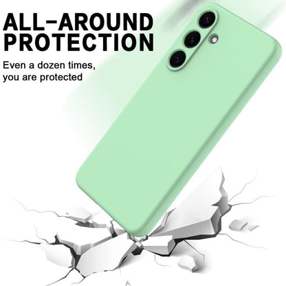 Solid Color Liquid Silicone Dropproof Full Coverage Phone Case, For Samsung Galaxy S25 FE 5G, For Samsung Galaxy S25 Edge 5G, For Samsung Galaxy S25 5G, For Samsung Galaxy S25+ 5G