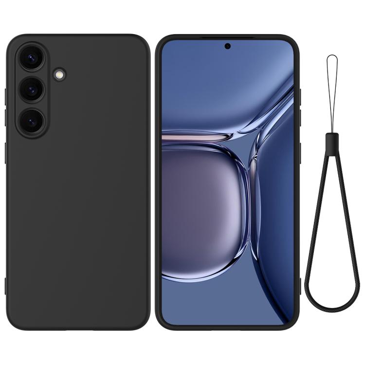 Solid Color Liquid Silicone Dropproof Full Coverage Phone Case, For Samsung Galaxy S25 FE 5G, For Samsung Galaxy S25 Edge 5G, For Samsung Galaxy S25 5G, For Samsung Galaxy S25+ 5G