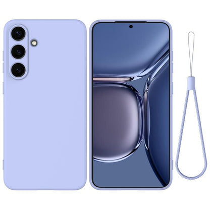 Solid Color Liquid Silicone Dropproof Full Coverage Phone Case, For Samsung Galaxy S26 5G, For Samsung Galaxy S25 FE 5G, For Samsung Galaxy S25 Edge 5G, For Samsung Galaxy S25 5G