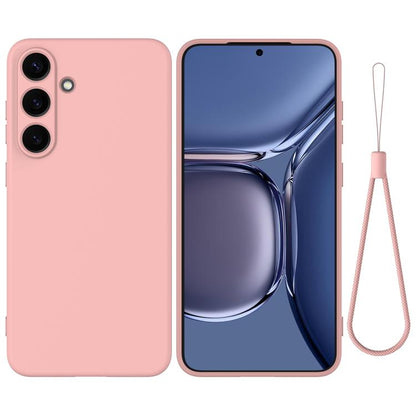 Solid Color Liquid Silicone Dropproof Full Coverage Phone Case, For Samsung Galaxy S26 5G, For Samsung Galaxy S25 FE 5G, For Samsung Galaxy S25 Edge 5G, For Samsung Galaxy S25 5G
