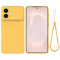 Solid Color Liquid Silicone Dropproof Full Coverage Phone Case, For Galaxy S26 FE 5G, For Samsung Galaxy S26+ 5G, For Samsung Galaxy S26 Egde 5G, For Samsung Galaxy S26 Ultra 5G