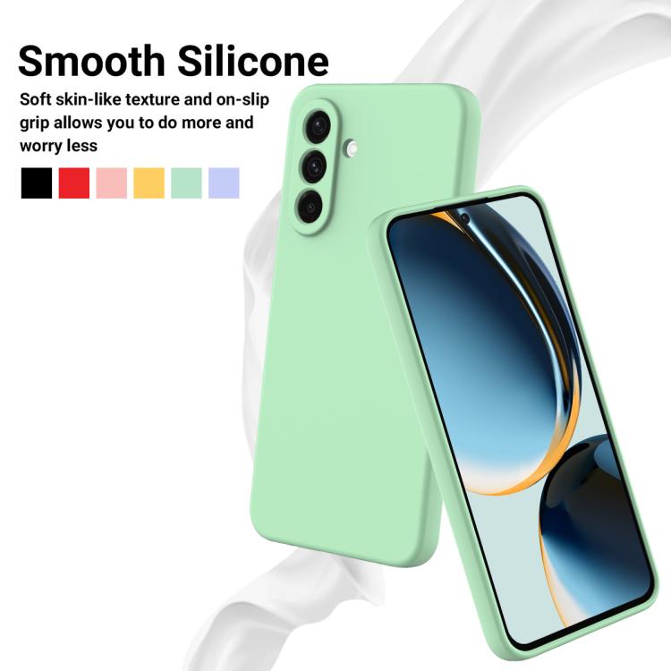 Solid Color Liquid Silicone Dropproof Full Coverage Phone Case, For Samsung Galaxy S26 5G, For Samsung Galaxy S25 FE 5G, For Samsung Galaxy S25 Edge 5G, For Samsung Galaxy S25 5G