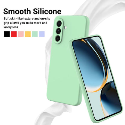 Solid Color Liquid Silicone Dropproof Full Coverage Phone Case, For Samsung Galaxy S26 5G, For Samsung Galaxy S25 FE 5G, For Samsung Galaxy S25 Edge 5G, For Samsung Galaxy S25 5G