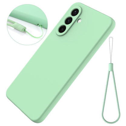 Solid Color Liquid Silicone Dropproof Full Coverage Phone Case, For Samsung Galaxy S26 5G, For Samsung Galaxy S25 FE 5G, For Samsung Galaxy S25 Edge 5G, For Samsung Galaxy S25 5G