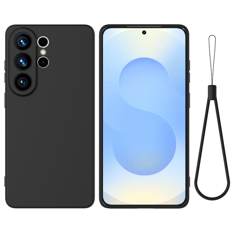 Solid Color Liquid Silicone Dropproof Full Coverage Phone Case, For Samsung Galaxy S26+ 5G, For Samsung Galaxy S26 Egde 5G, For Samsung Galaxy S26 Ultra 5G, For Samsung Galaxy S26 Pro 5G