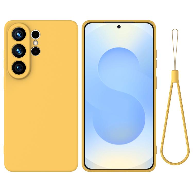 Solid Color Liquid Silicone Dropproof Full Coverage Phone Case, For Samsung Galaxy S26+ 5G, For Samsung Galaxy S26 Egde 5G, For Samsung Galaxy S26 Ultra 5G, For Samsung Galaxy S26 Pro 5G