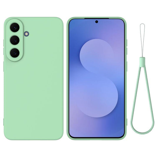Solid Color Liquid Silicone Dropproof Full Coverage Phone Case, For Galaxy S26 FE 5G, For Samsung Galaxy S26+ 5G, For Samsung Galaxy S26 Egde 5G, For Samsung Galaxy S26 Ultra 5G