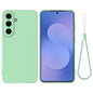 Solid Color Liquid Silicone Dropproof Full Coverage Phone Case, For Galaxy S26 FE 5G, For Samsung Galaxy S26+ 5G, For Samsung Galaxy S26 Egde 5G, For Samsung Galaxy S26 Ultra 5G