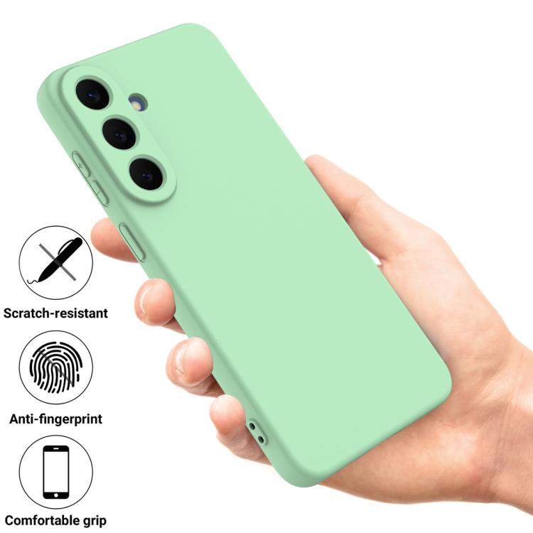 Solid Color Liquid Silicone Dropproof Full Coverage Phone Case, For Galaxy S26 FE 5G, For Samsung Galaxy S26+ 5G, For Samsung Galaxy S26 Egde 5G, For Samsung Galaxy S26 Ultra 5G
