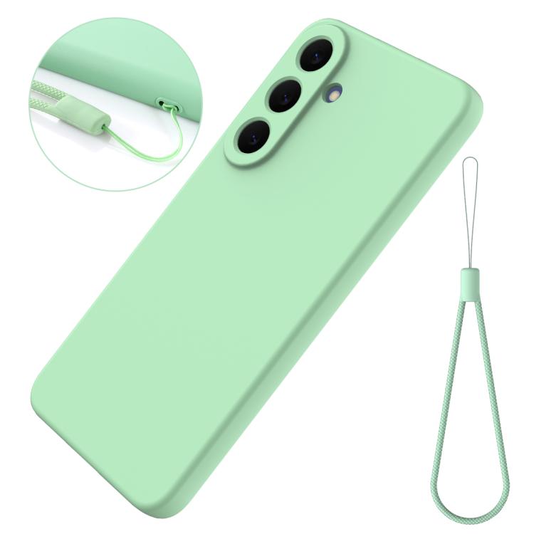 Solid Color Liquid Silicone Dropproof Full Coverage Phone Case, For Galaxy S26 FE 5G, For Samsung Galaxy S26+ 5G, For Samsung Galaxy S26 Egde 5G, For Samsung Galaxy S26 Ultra 5G