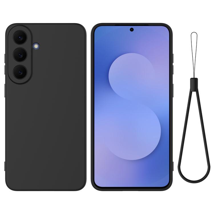 Solid Color Liquid Silicone Dropproof Full Coverage Phone Case, For Galaxy S26 FE 5G, For Samsung Galaxy S26+ 5G, For Samsung Galaxy S26 Egde 5G, For Samsung Galaxy S26 Ultra 5G