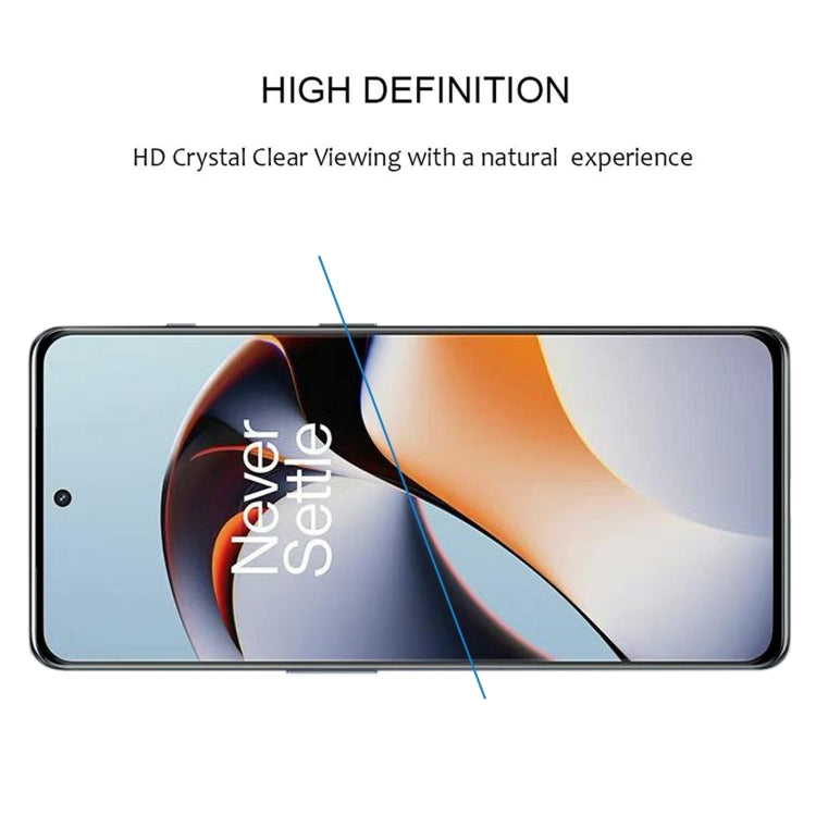 For OnePlus Ace 2/ Ace 2 Pro 3D Curved Edge Full Screen Tempered Glass Film