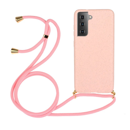 Wheat Straw Material + TPU Protective Case with Lanyard