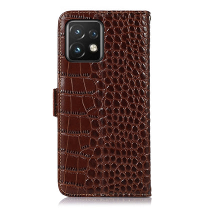 Crocodile Top Layer Cowhide Leather Phone Case