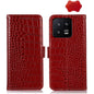 Crocodile Top Layer Cowhide Leather Phone Case