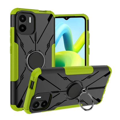 Armor Bear Shockproof PC + TPU Phone Case with Ring