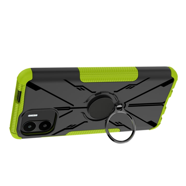 Armor Bear Shockproof PC + TPU Phone Case with Ring