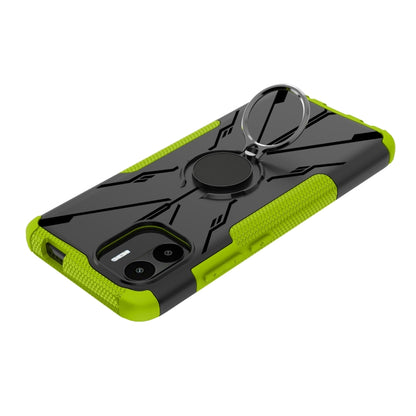 Armor Bear Shockproof PC + TPU Phone Case with Ring