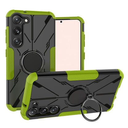 Armor Bear Shockproof PC + TPU Phone Case with Ring