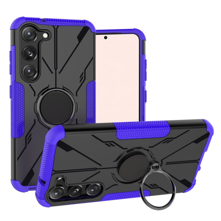 Armor Bear Shockproof PC + TPU Phone Case with Ring