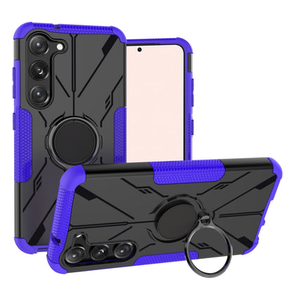 Armor Bear Shockproof PC + TPU Phone Case with Ring