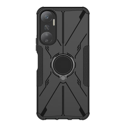 Armor Bear Shockproof PC + TPU Phone Case with Ring