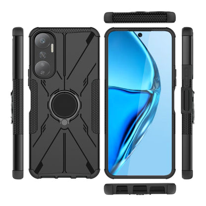 Armor Bear Shockproof PC + TPU Phone Case with Ring