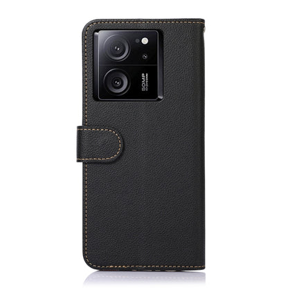 KHAZNEH Litchi Texture Leather RFID Phone Case, Series 1