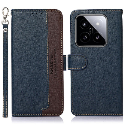 KHAZNEH Litchi Texture Leather RFID Phone Case, Series 2