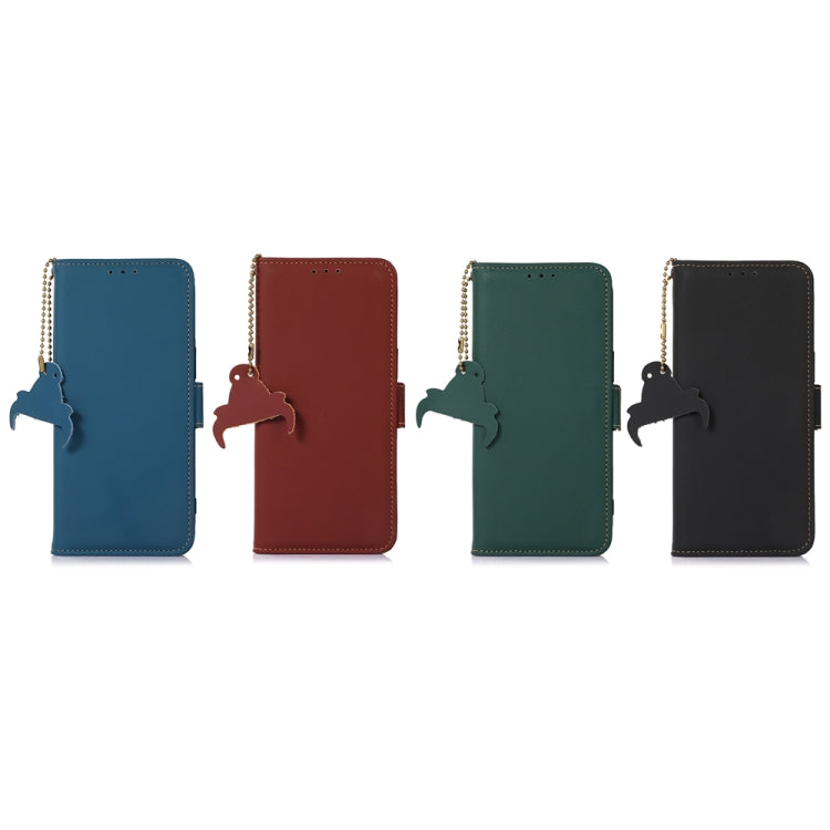 Genuine Leather Magnetic RFID Leather Phone Case