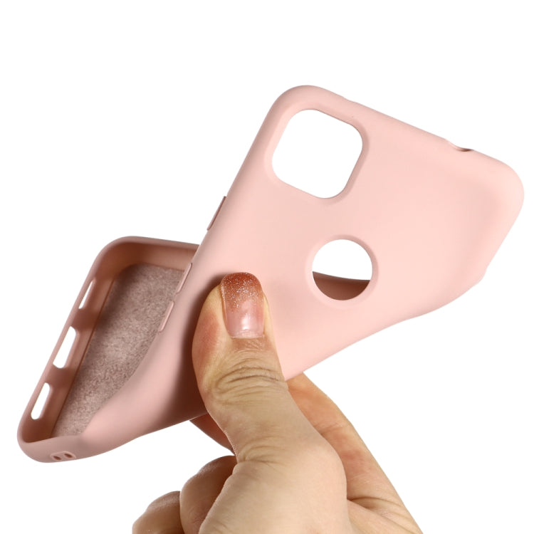 Pure Color Liquid Silicone Shockproof Full Coverage Case