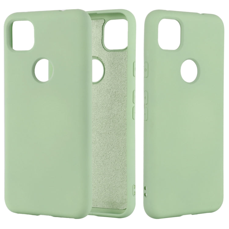 Pure Color Liquid Silicone Shockproof Full Coverage Case