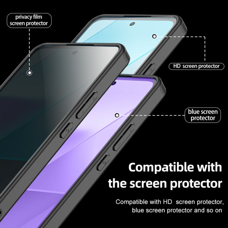 Armor Clear TPU Hard PC Phone Case, For Xiaomi Redmi Note 13, For Xiaomi Redmi Note 13 Pro+, For Xiaomi 14 Ultra, For Xiaomi Redmi Note 13 Pro, For Xiaomi Redmi K70 Pro, For Xiaomi Redmi K70