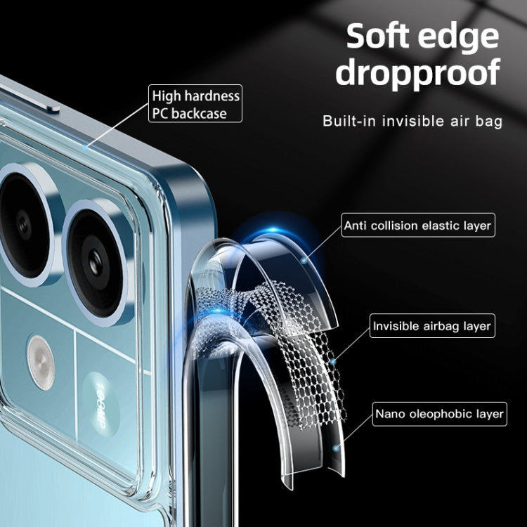 Armor Clear TPU Hard PC Phone Case, For Xiaomi Redmi Note 13, For Xiaomi Redmi Note 13 Pro+, For Xiaomi 14 Ultra, For Xiaomi Redmi Note 13 Pro, For Xiaomi Redmi K70 Pro, For Xiaomi Redmi K70